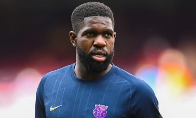 Samuel Umtiti is expected to be offered the chance from Ronald Koeman